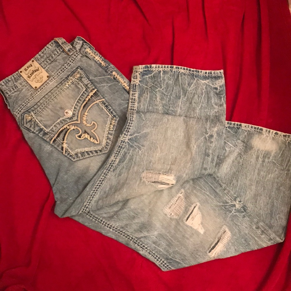 Men’s Rock Revival Jeans. Size 44/32